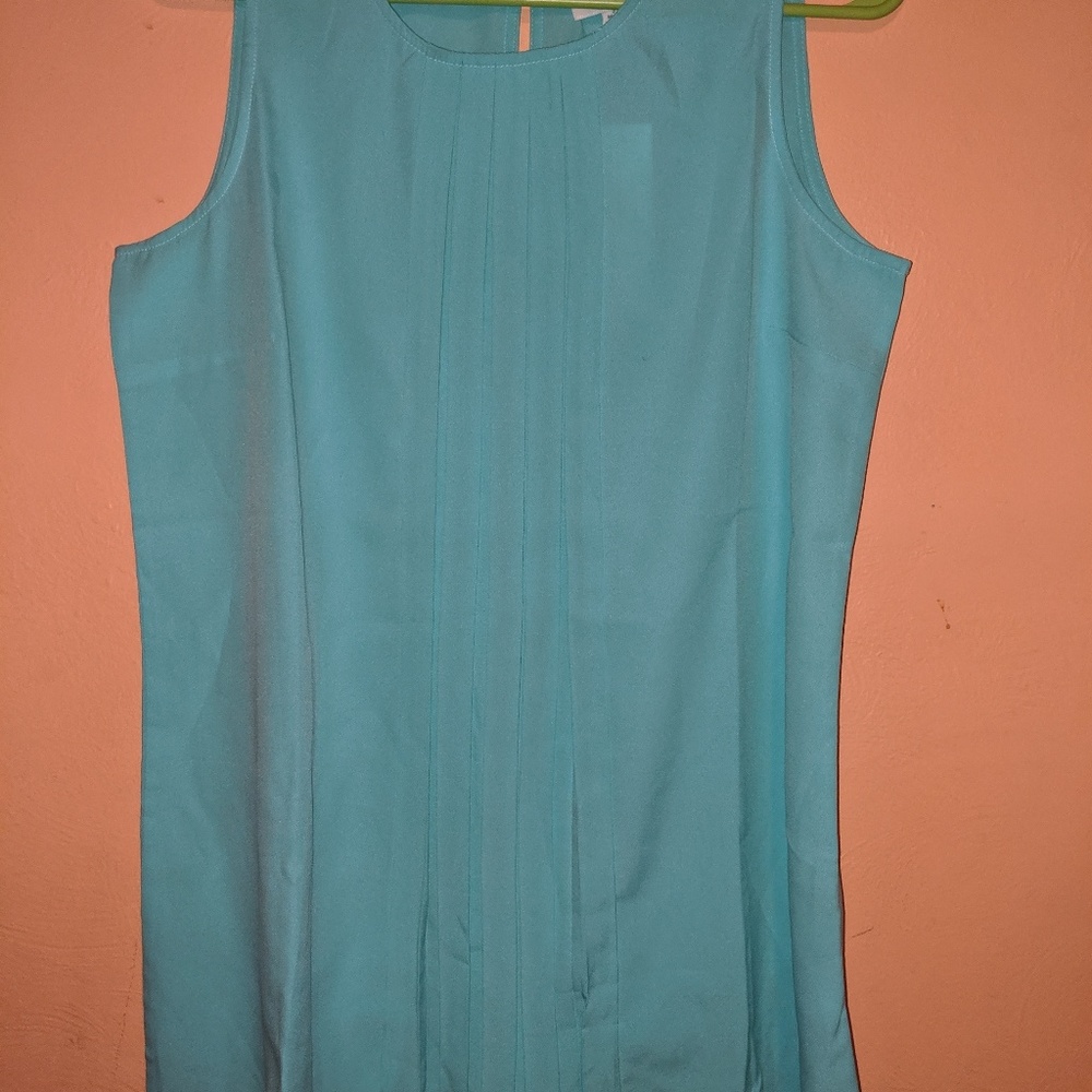 Sleeveless Chiffon Blouse